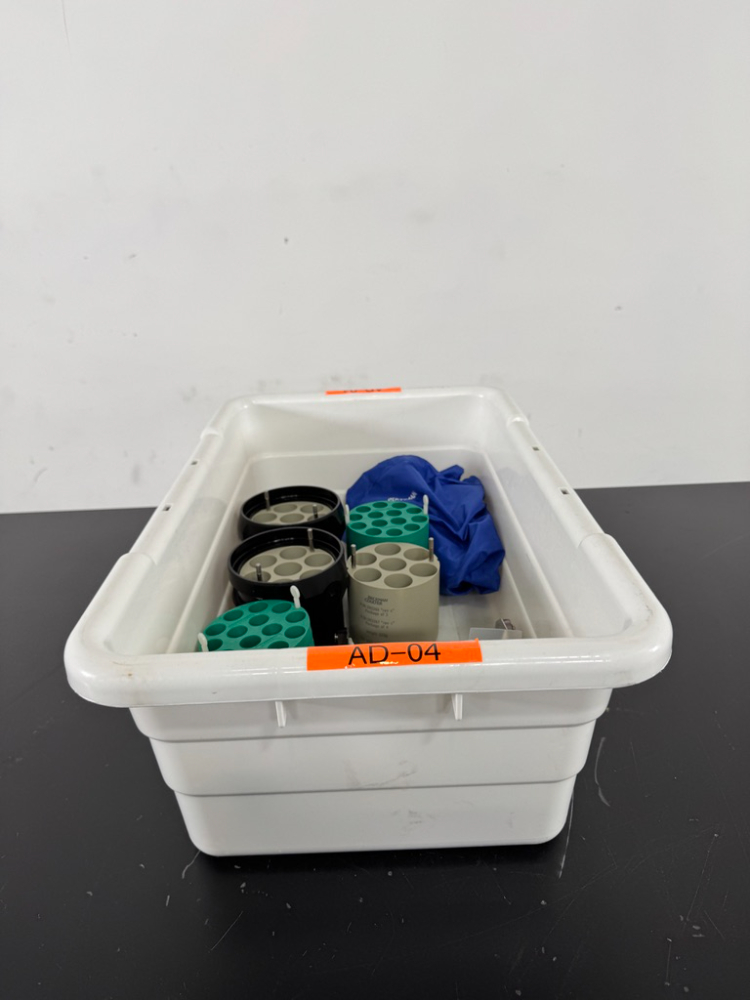 Image of Lot Of Centrifuge Parts